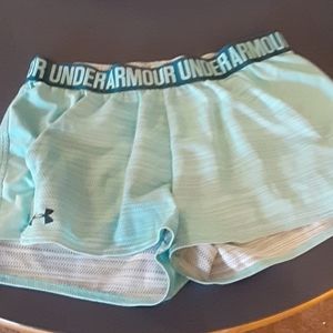Under Armour Turquoise Athletic Shorts